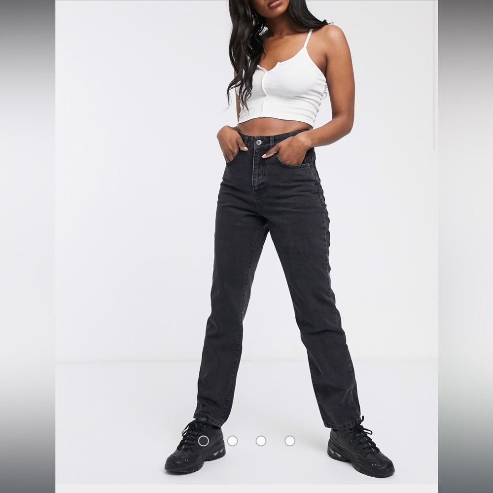 Ragged Priest | Grey Mom Jeans